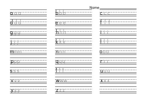 Alphabet Practice Worksheets Activity Shelter