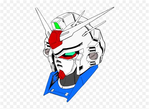 Myspace Gundam Face Emojigundam Emoji Free Transparent Emoji