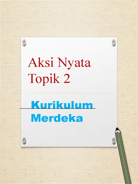 2template 1 Aksi Nyata Topik 2 Kurikulum Merdeka Eka Novita S Pdf