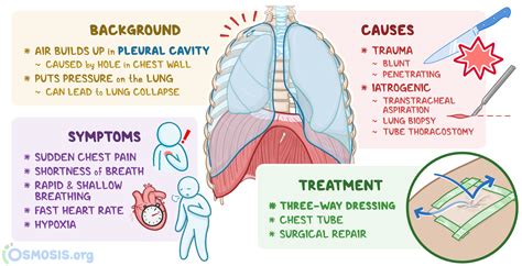 Open Pneumothorax What Is It Diagnosis And More Osmosis