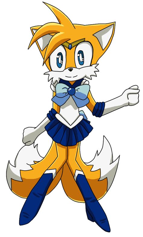 Tails Sailor Mercury By Hikaritaisho On Deviantart