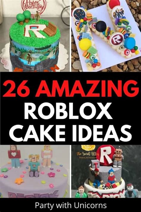 Easy Roblox Birthday Cake