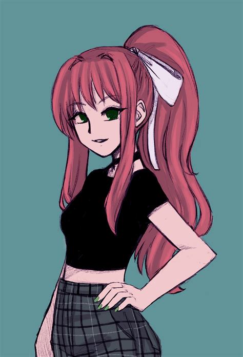 Just Monika Monika Needs Casual Outfits Reuploaded Rddlc