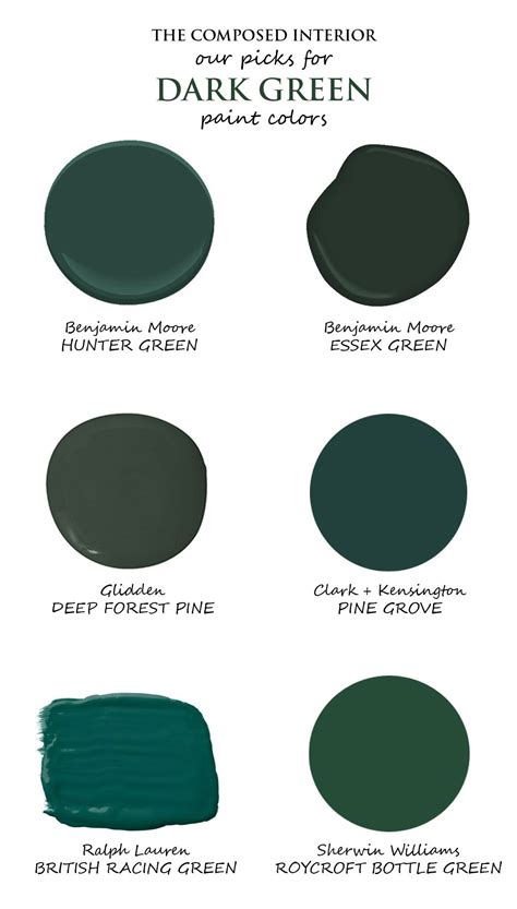 Hunter Green Paint Benjamin Moore Councilnet