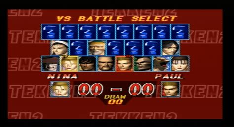 Tekken 2 All Characters