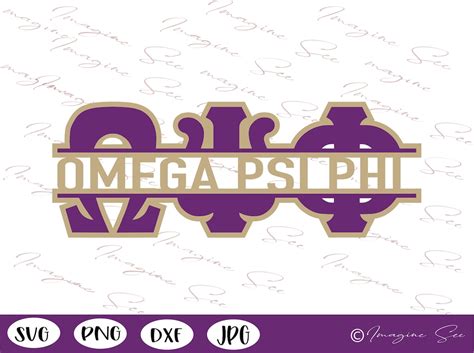 Opp Svg Omega Psi Phi Sorority Svg Opp Fraternity Svg Large Greek