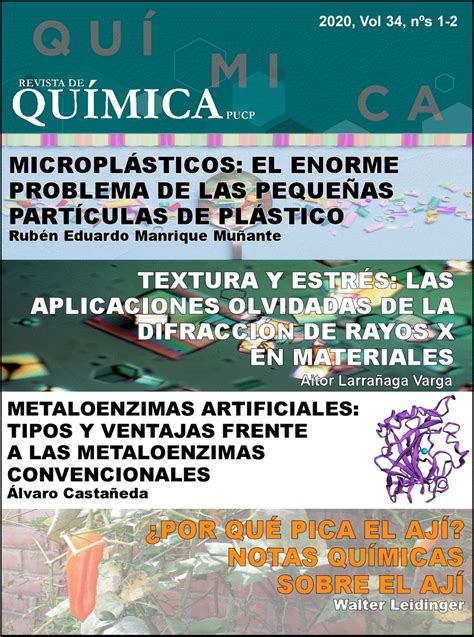 Vol 34 Núm 1 2 2020 Revista De Química