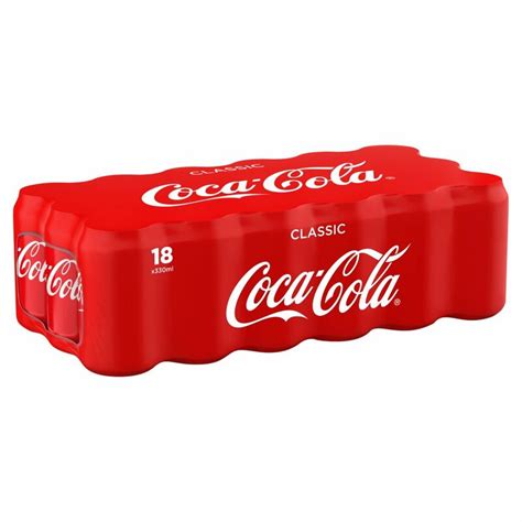 Coca Cola Can Pack 18x330ml Centra