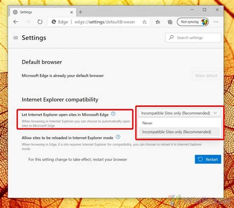 Windows 10 How To Use Internet Explorer Mode In Microsoft Edge Ie