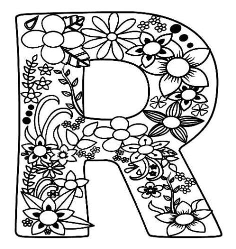 Letter L Coloring Page Turkau