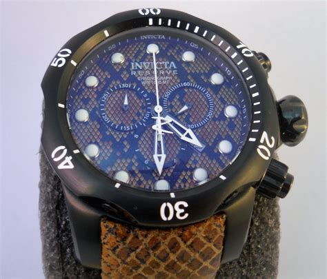 Pre Owned Invicta Reserve Venom Snake Swiss Made Quartz Chrono