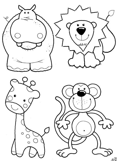 Animales Para Colorear Dibujos Para Colorear Infantil