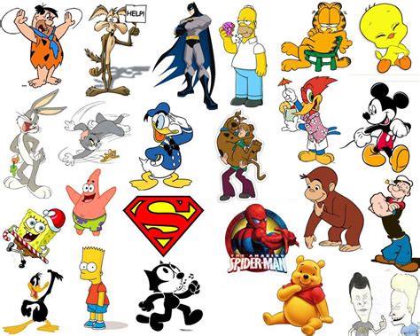 Top 25 Most Popular Cartoon Characters Top Things Around Us