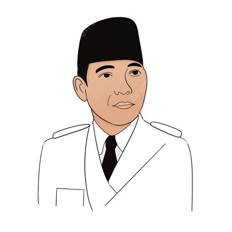 Indonesian Heroes Ir Soekarno Soekarno National Hero Indonesia Png