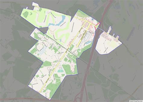 Map Of Santee Town South Carolina