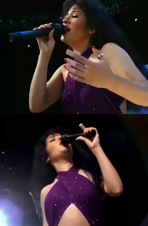 Selena Quintanilla In Her Last Concert In Astrodome In Houston Texas