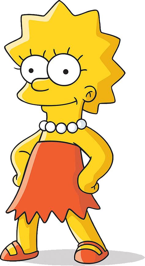 Lisa Simpson Png Transparent Image Download Size 556x1018px