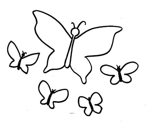 Easy Butterflies Coloring Page Download Print Or Color Online For Free