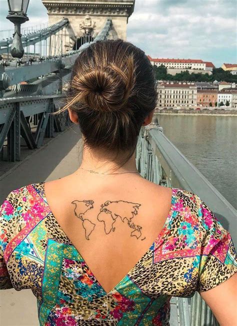 30 Pretty Map Tattoos Make You Want To Go Abroad Style Vp Page 2