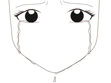 How To Draw An Anime Eye Crying 7 Steps With Pictures Wikihow