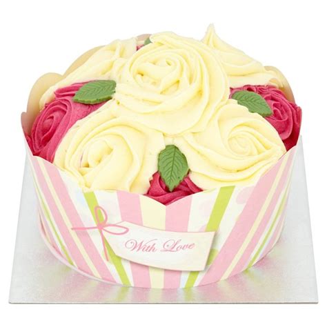 Preparing for a new baby to arrive is an exciting and scary time in a parent's life. Morrisons: Morrisons Rose Cupcake Celebration Cake ...