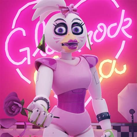 A Cartoon Character Standing In Front Of A Neon Sign