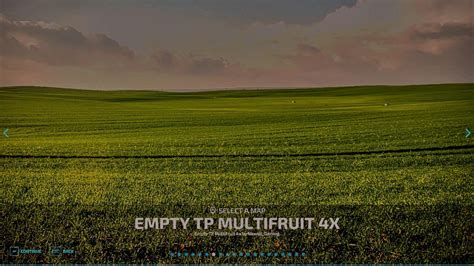 Empty Tp Multifruit 4x Map V10 Fs22 Mod Farming Simulator 22 Mod