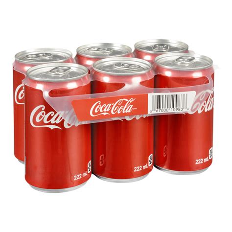 Coca Cola Original 6 Pack Mini Can Whistler Grocery Service