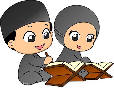 Gambar Kartun Orang Membaca Al Quran Imagesee