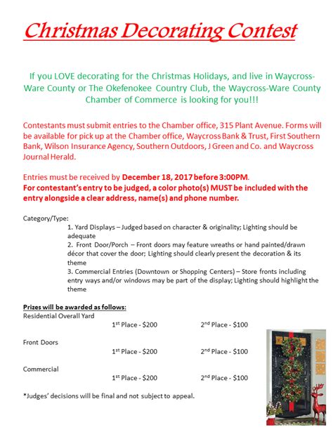 Door decorating christmas decoration judging categories ideas who wants to show off their decorating bma bristol merchants 2017 outdoor christmas decorating contest borough of south bound. Office Christmas Decorating Contest Categories ...