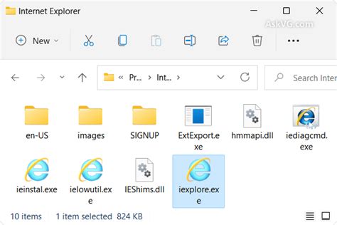 Two Methods To Launch Internet Explorer Ie11 In Windows 11 Askvg