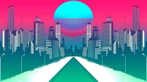 Synthwave 4k Wallpapers Top Free Synthwave 4k Backgrounds