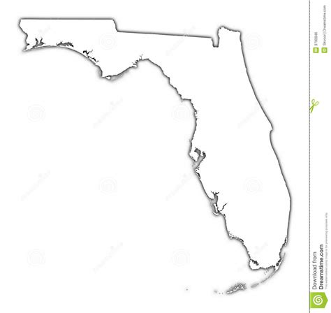 Simple Florida State Outline