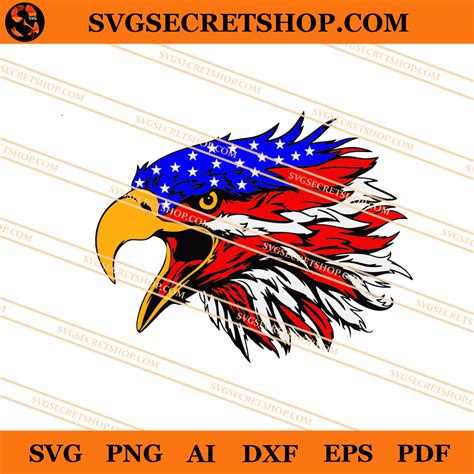 Eagle American Flag Svg American Flag Svg Eagle Svg