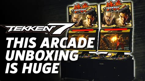 Tekken 7 Arcade Cabinet Unboxing Youtube