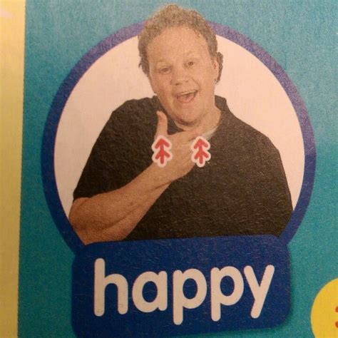 Happy Makaton Sign Mr Tumble Something Special Makaton Signs