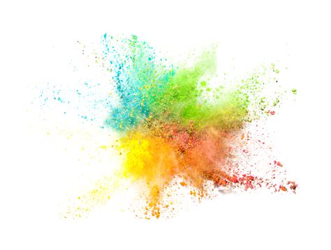 Colorful Powder Explosion PNG Image PurePNG Free Transparent CC0