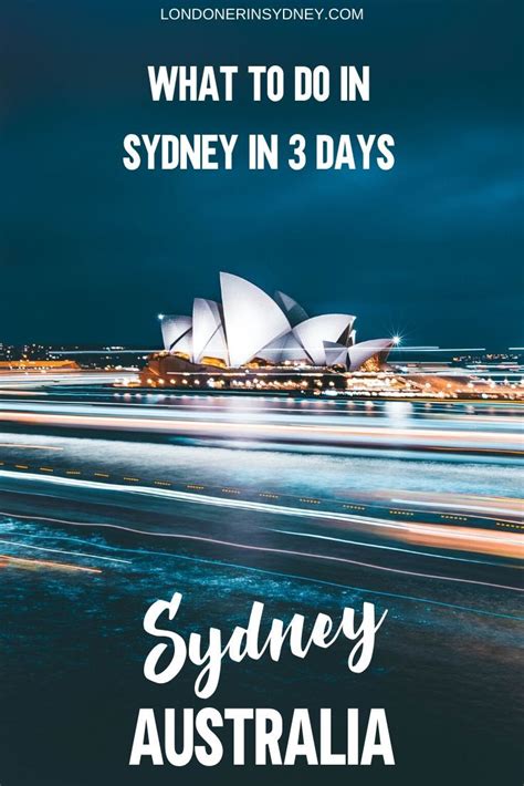 A Unique What To Do In Sydney In 3 Days Guide Australia Travel