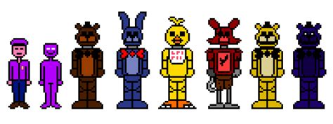 Fnaf Minigame Sprites By Mattmaker On Deviantart