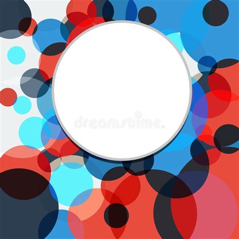 El Fondo Abstracto Colorido Est De C Rculos Multicolores Vector