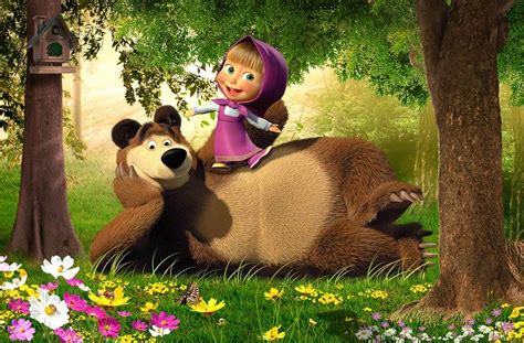 A Collection Of Amazing Masha And The Bear Goodies And Toys Masha And