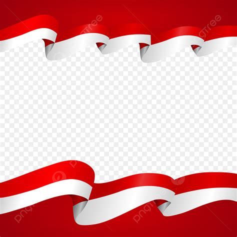 Unduh Bendera Bendera Indonesia Bingkai Twibbon Desain Merdeka