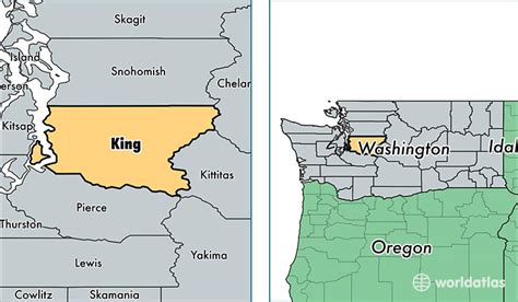 Map Of King County Wa Maps For You