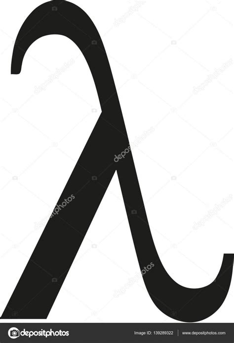 Lambda is the 11th letter of the greek alphabet, representing the sound /l/. Signo griego lambda vector, gráfico vectorial © miceking ...