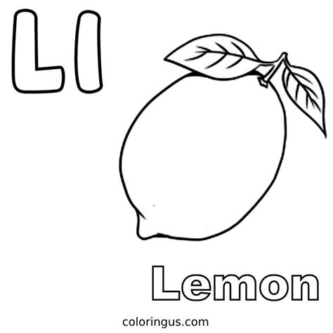 Free Printable Letter L Coloring Pages PDF Coloringus 2862 The Best