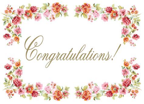 Download High Quality Congratulations Clipart Border Transparent Png