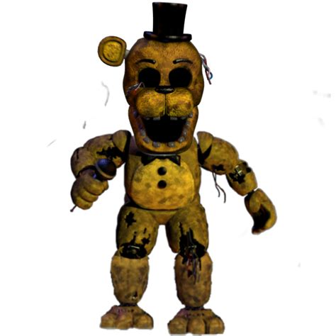 Stand Up Withered Golden Freddy