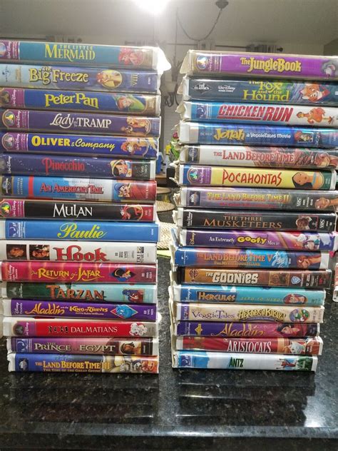 Classic Disney Vhs Movies Lot Ebay