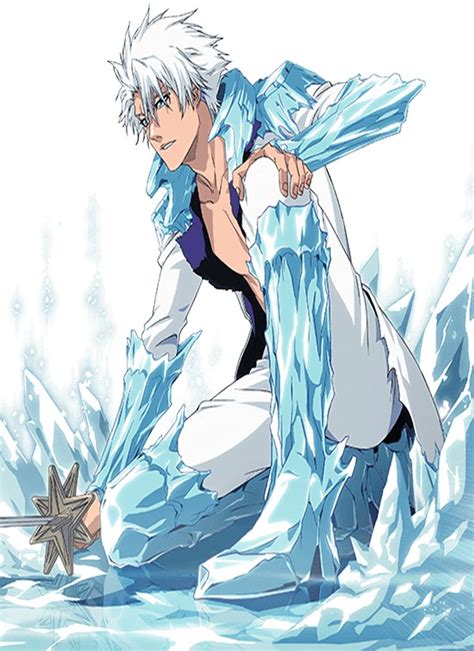 Toushirou Hitsugaya Bankai Daiguren Hyourinmaru Adulto Toushirou