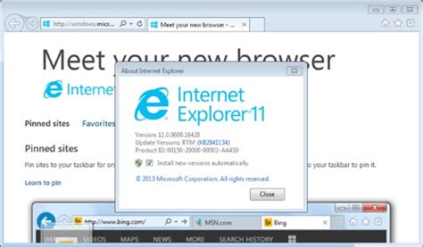 Microsoft A Lancé Internet Explorer 11 Pour Windows 7 RÉglages De La